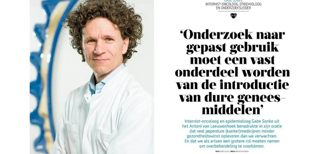 “Internist pleit voor gepast gebruik van dure geneesmiddelen”